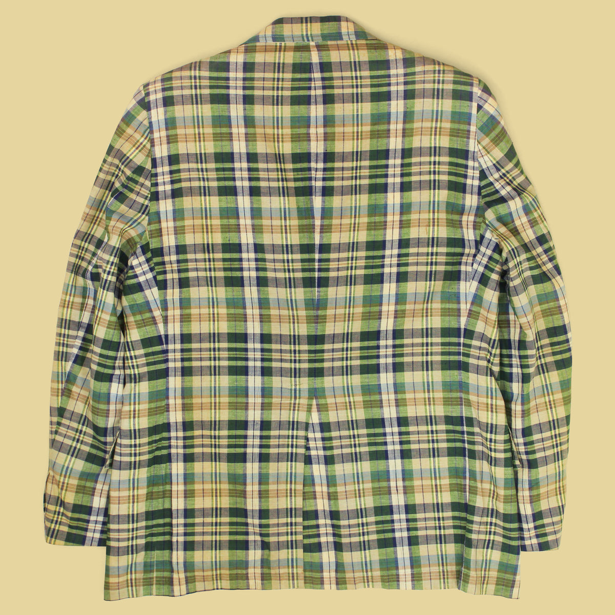 Vintage Orvis Plaid Madras Sport Coat