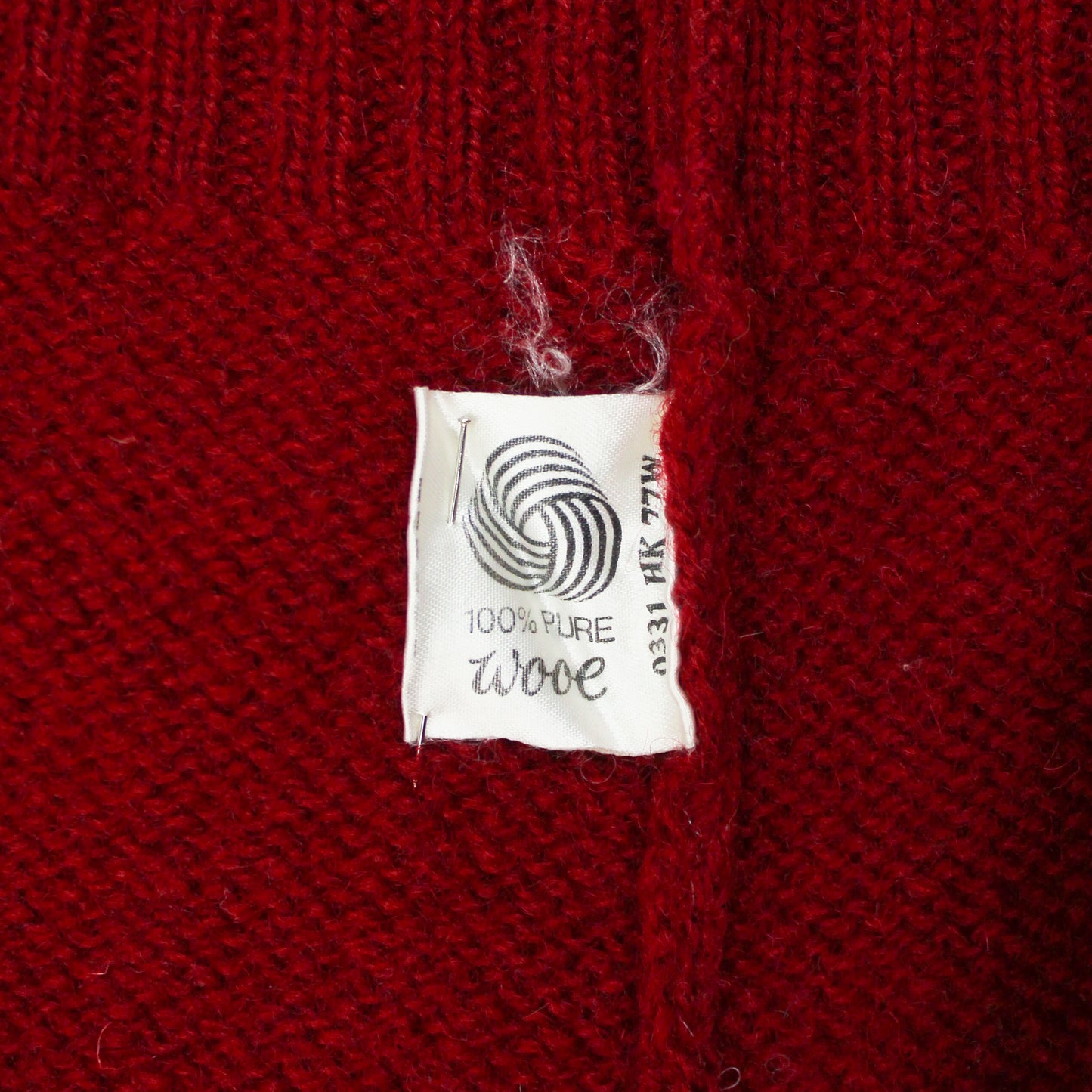 Archie Brown & Son Shetland Wool V-Neck Sweater
