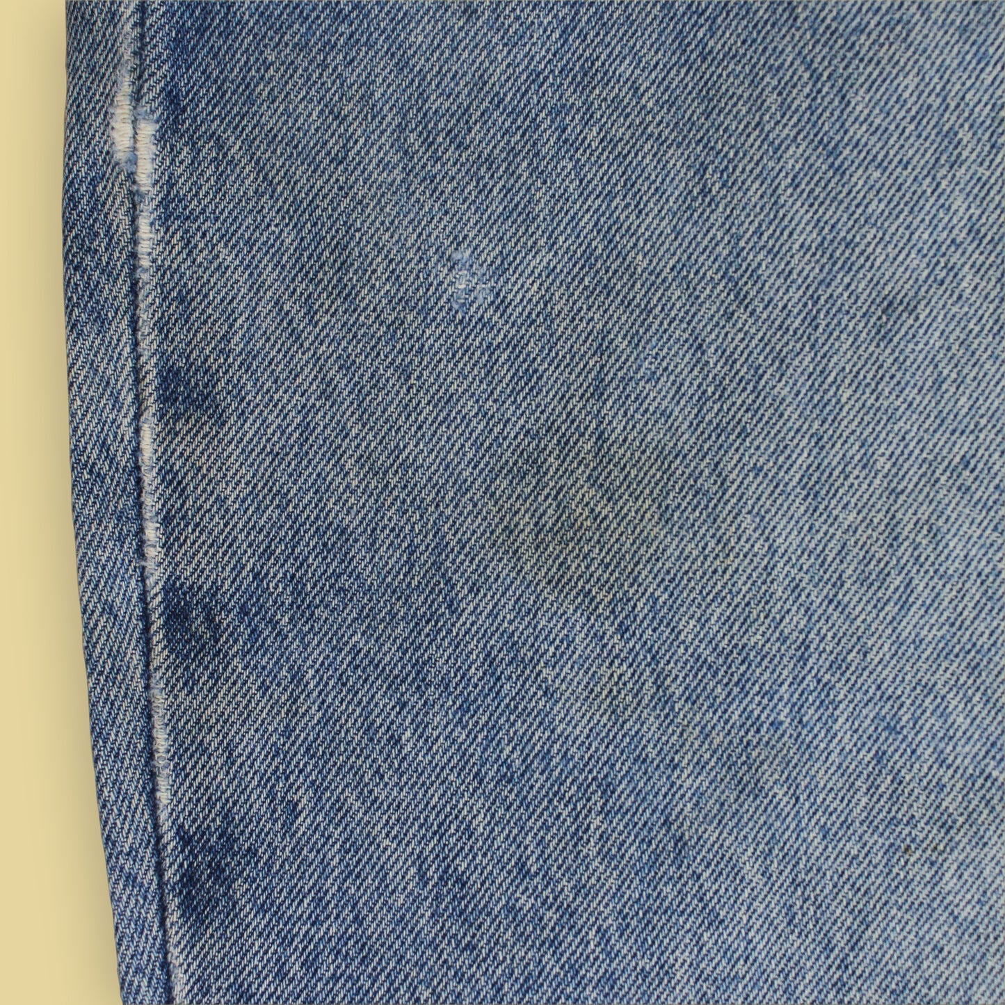 Double RL Stonewash Denim Loose Taper Jeans