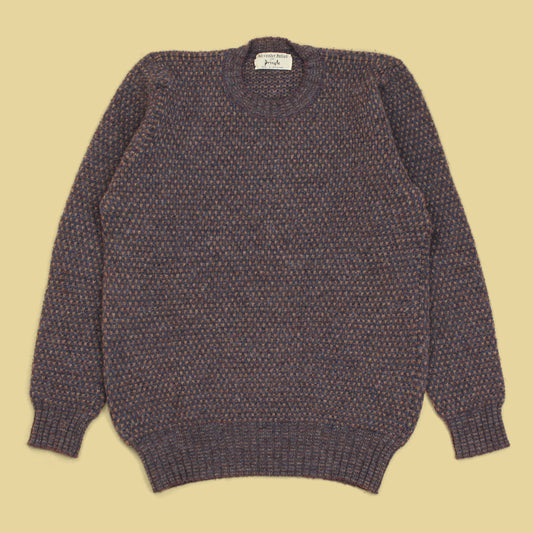 Alexander Julian for Pringle Shetland Wool Crew Neck Sweater