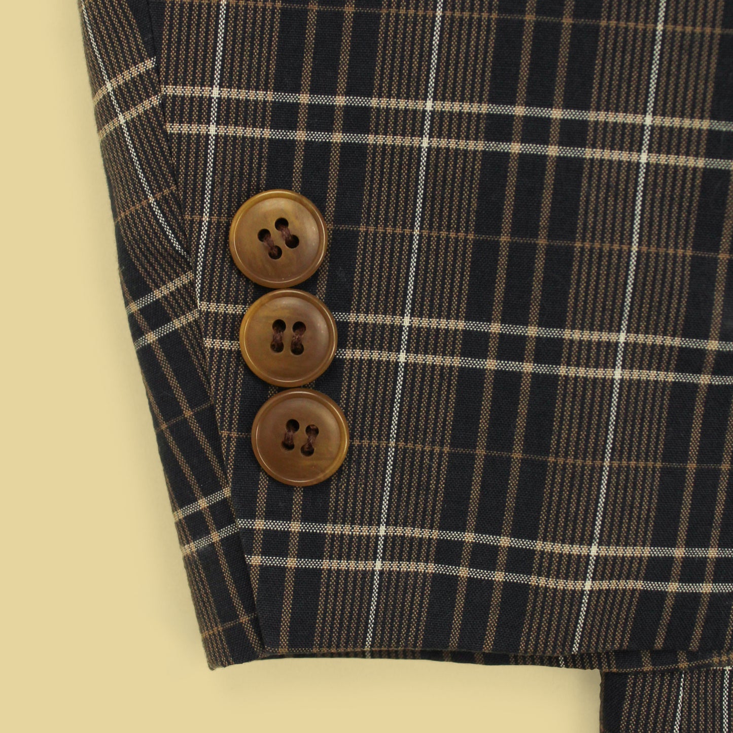 Vintage J. Crew Plaid Cotton Sport Coat