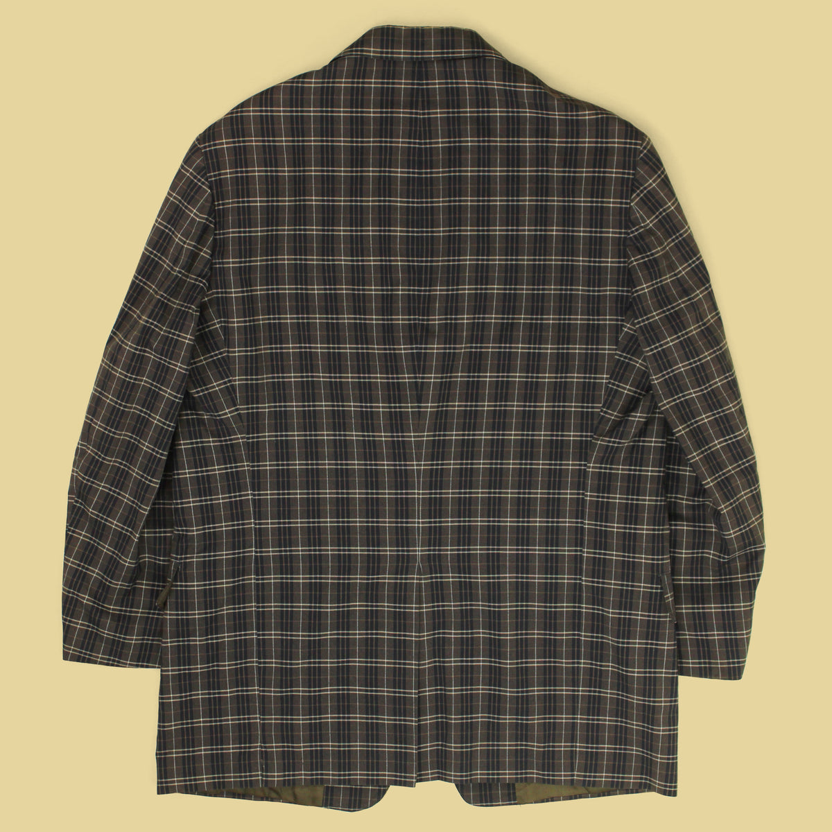 Vintage J. Crew Plaid Cotton Sport Coat