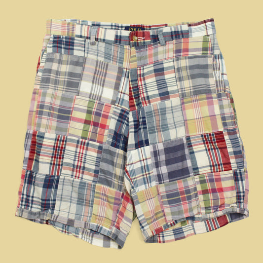 Polo Ralph Lauren Plaid Patchwork Madras Shorts