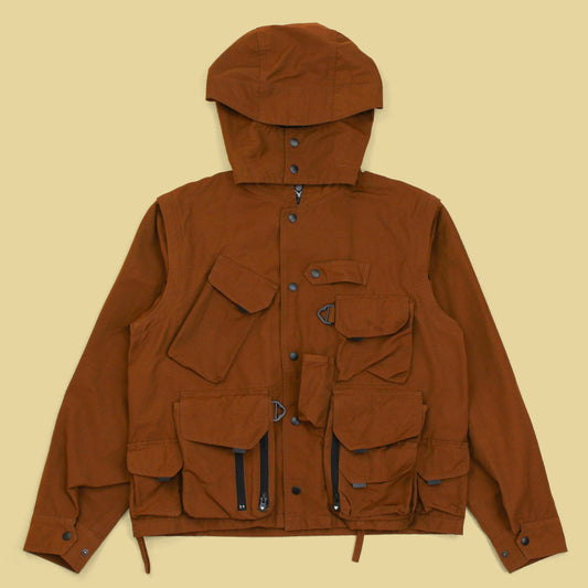 South2 West8 Cotton/Nylon Grosgrain Convertible Tenkara Trout Parka
