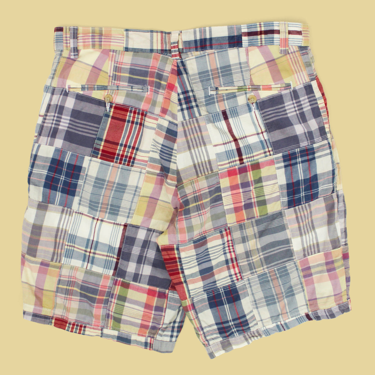 Polo Ralph Lauren Plaid Patchwork Madras Shorts