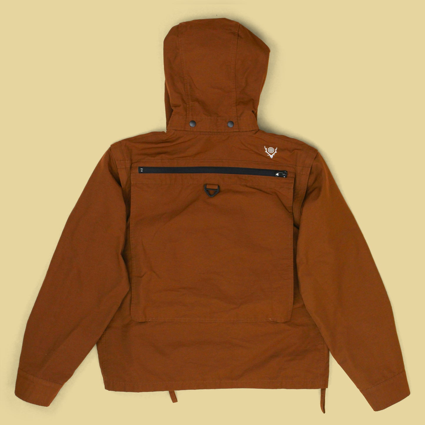 South2 West8 Cotton/Nylon Grosgrain Convertible Tenkara Trout Parka