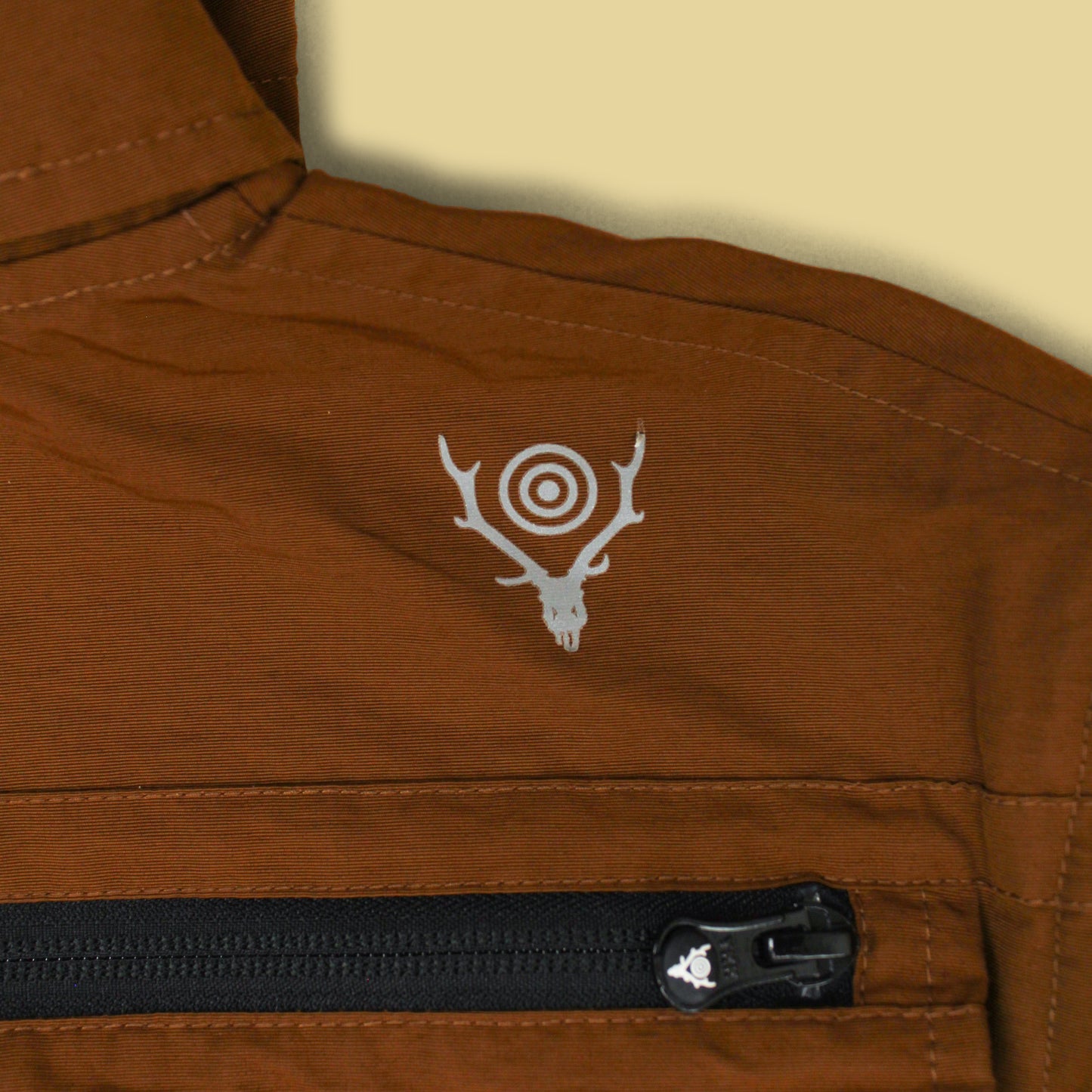 South2 West8 Cotton/Nylon Grosgrain Convertible Tenkara Trout Parka