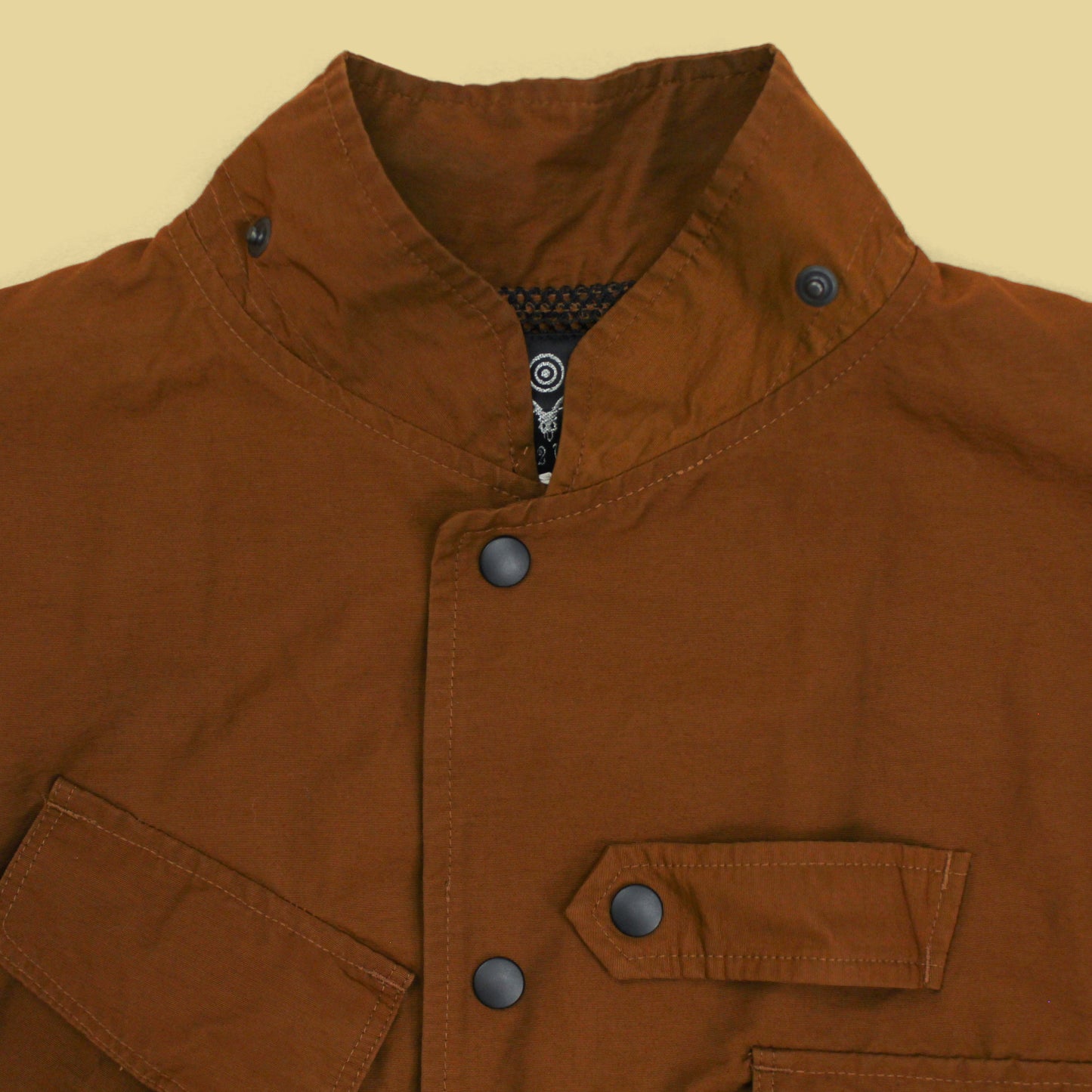 South2 West8 Cotton/Nylon Grosgrain Convertible Tenkara Trout Parka