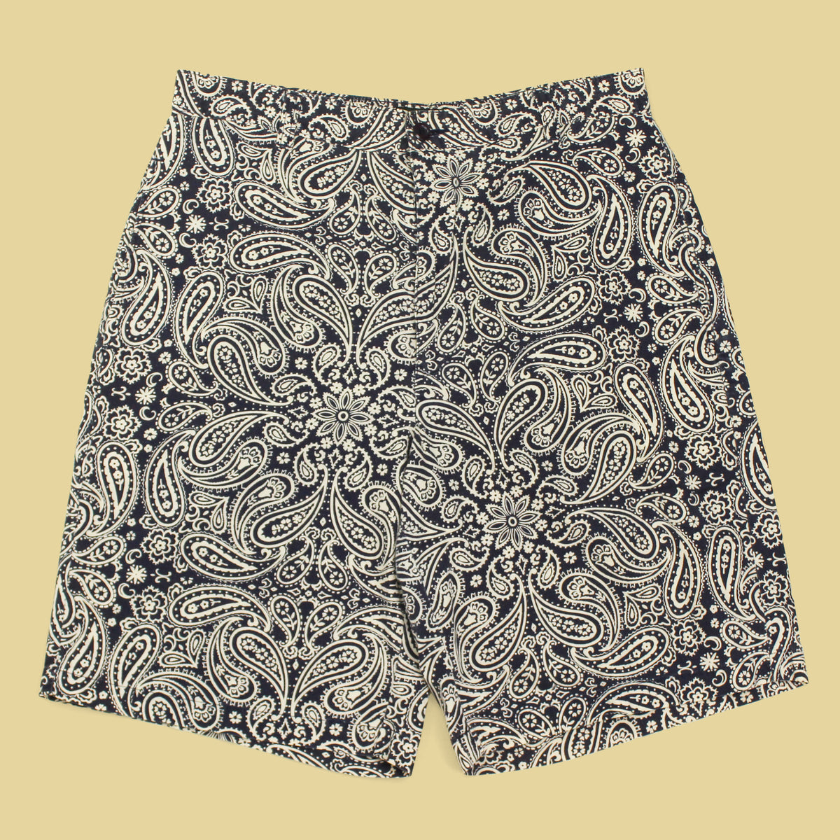 Vintage J. Crew Paisley Print Cotton Shorts