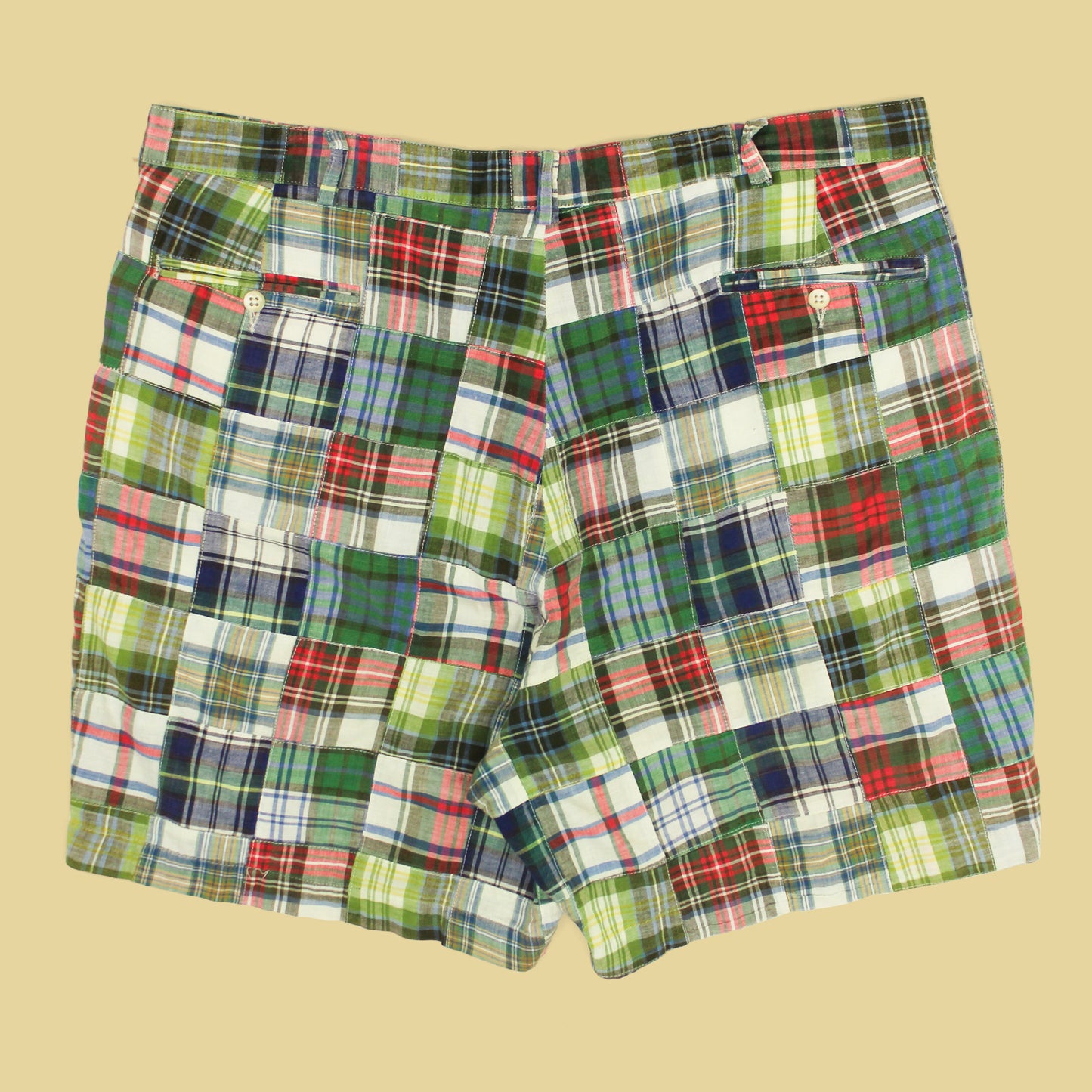 Polo Ralph Lauren Plaid Patchwork Madras Shorts