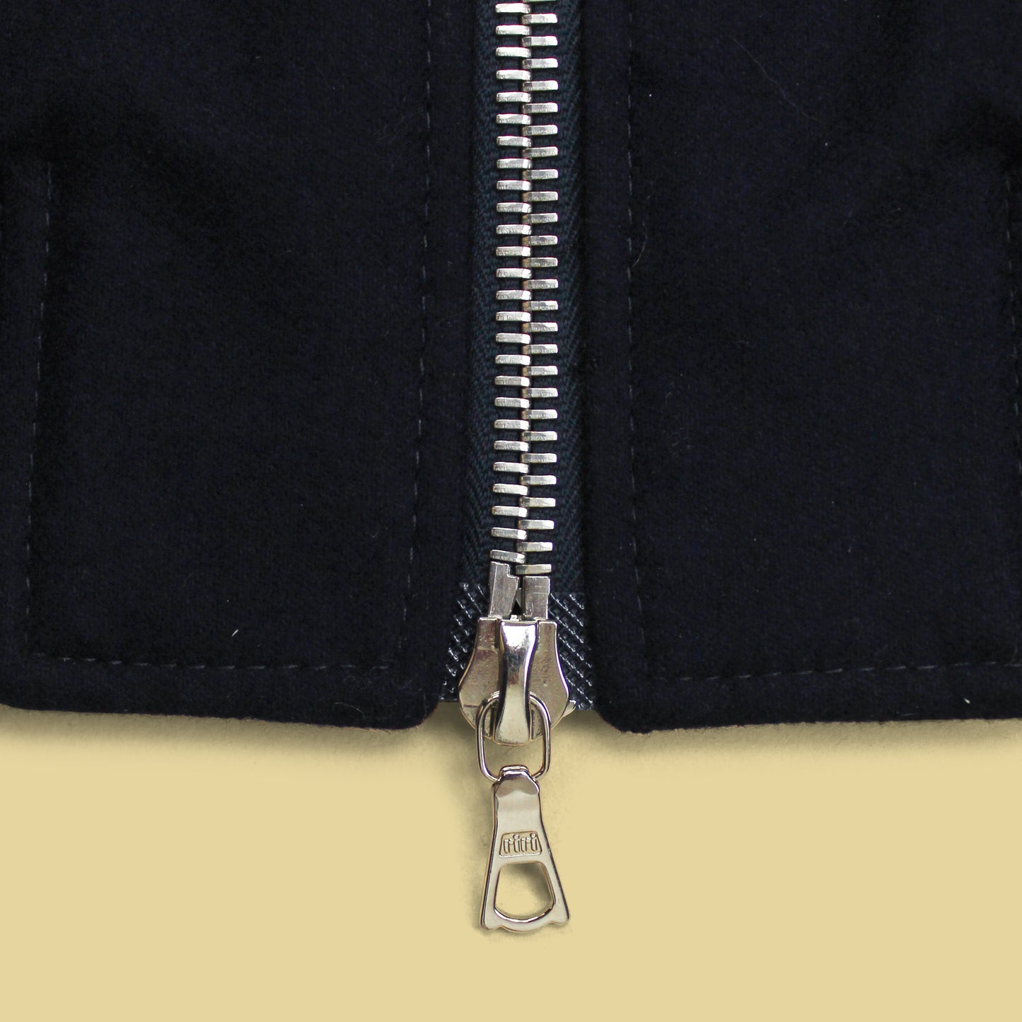 Officine Générale Wool Flannel Padded Bomber Jacket