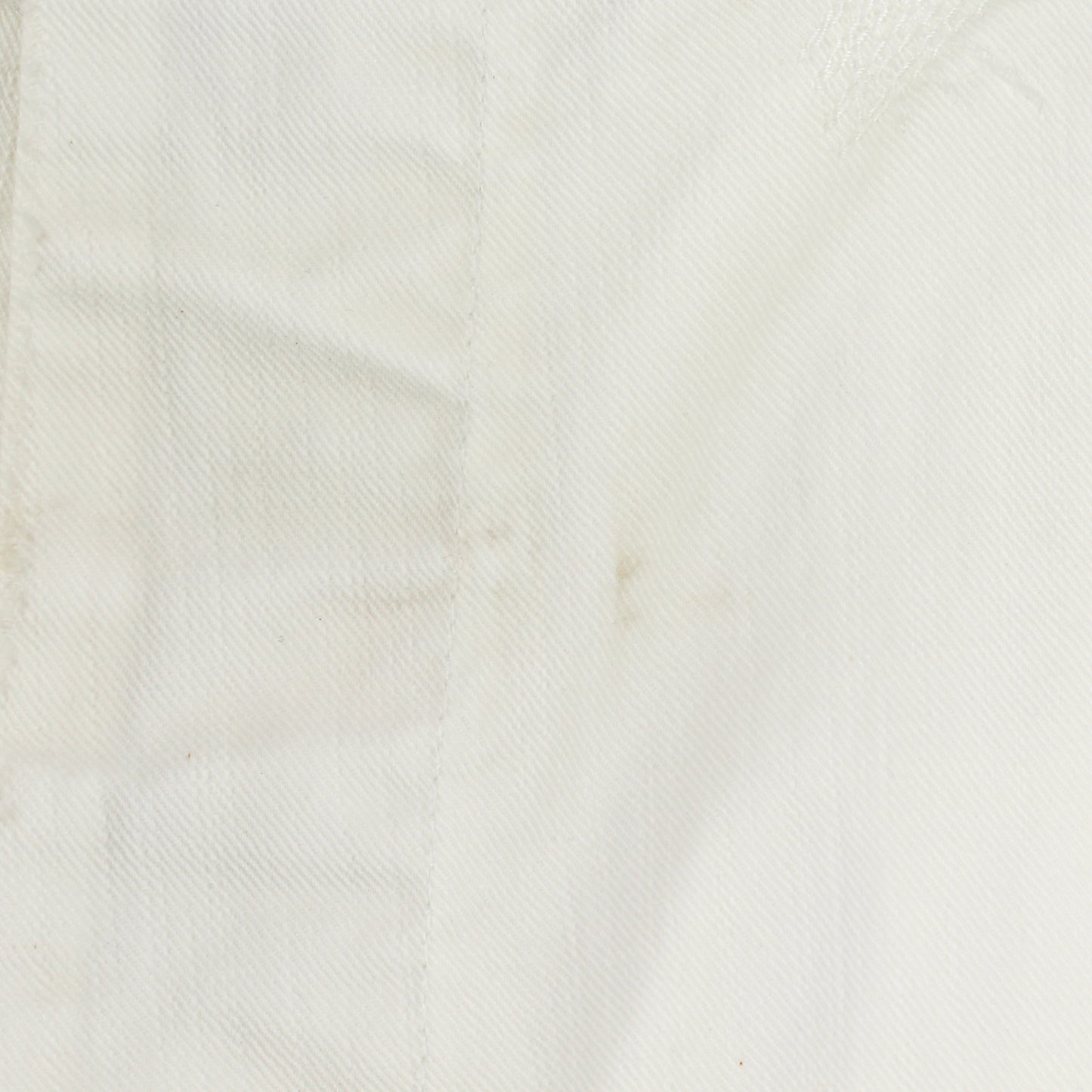Polo Ralph Lauren Stenciled Nautical Stripe Distressed White Denim Shorts