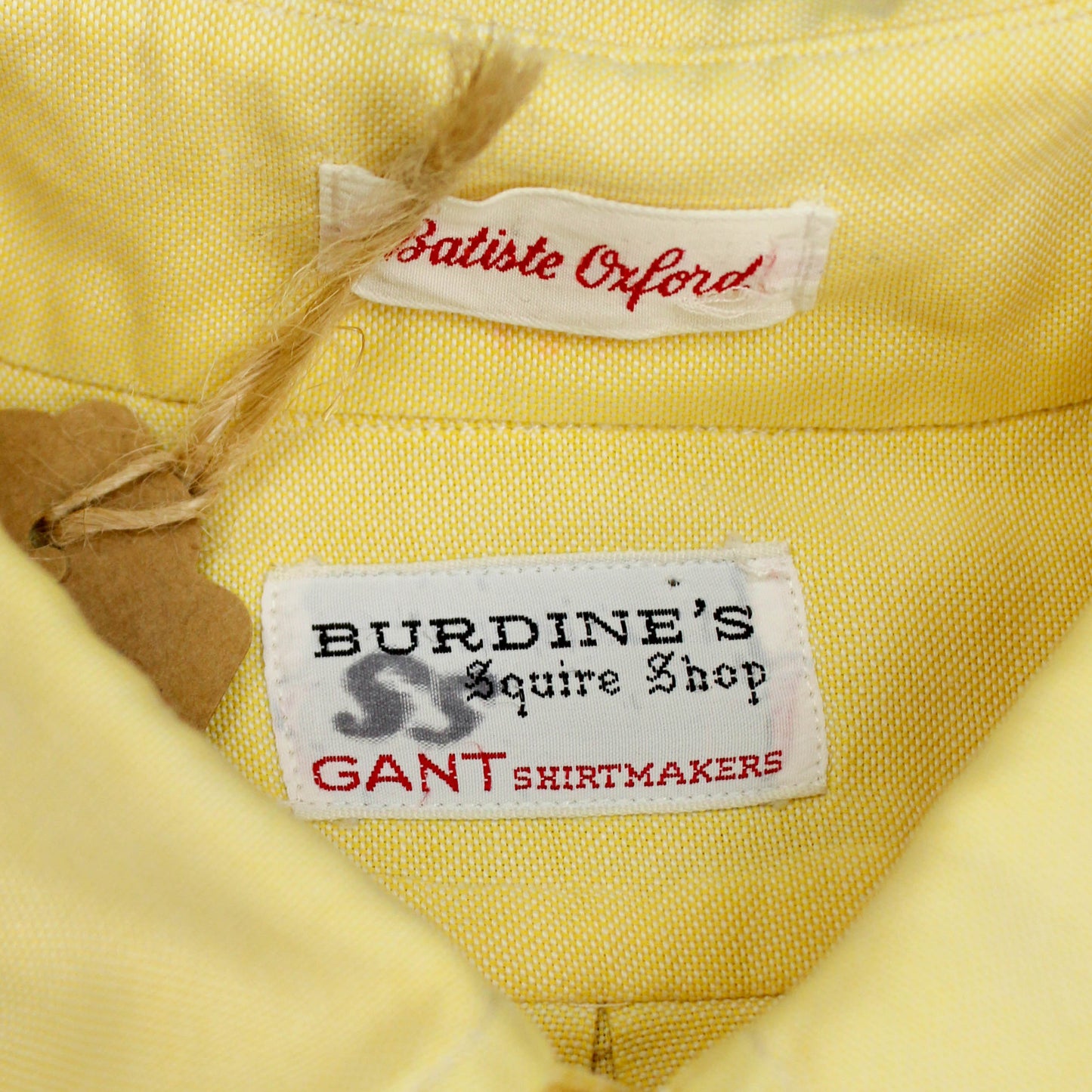 Gant Batiste Oxford Cloth Button Down Collar Popover Shirt