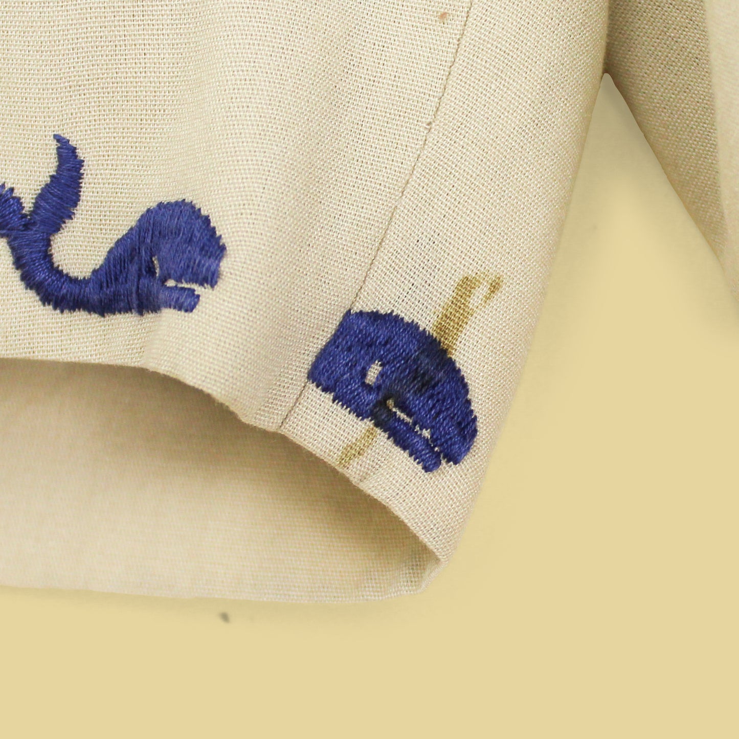 Vintage Whale Embroidered Shorts