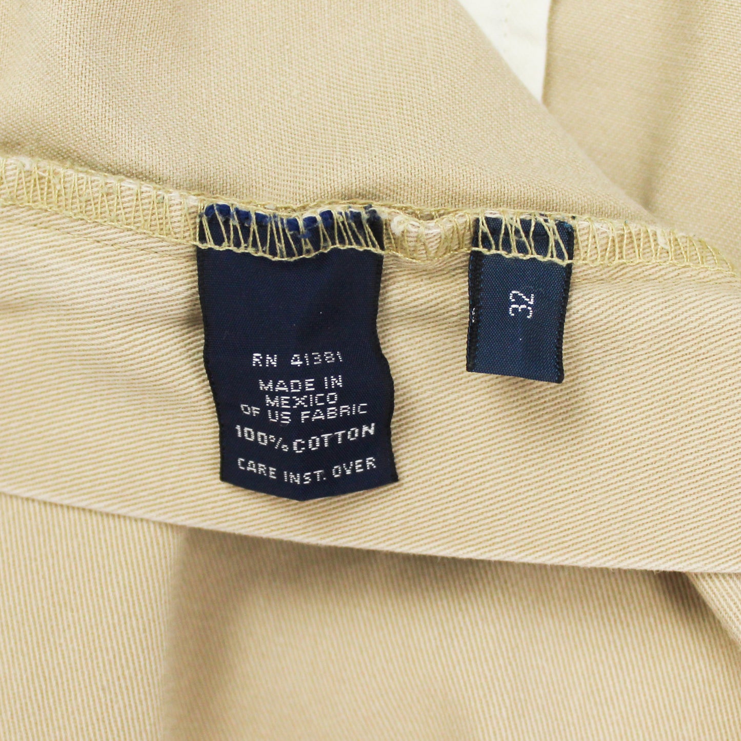 Vintage Polo Ralph Lauren Cotton Twill Pleated Tyler Shorts