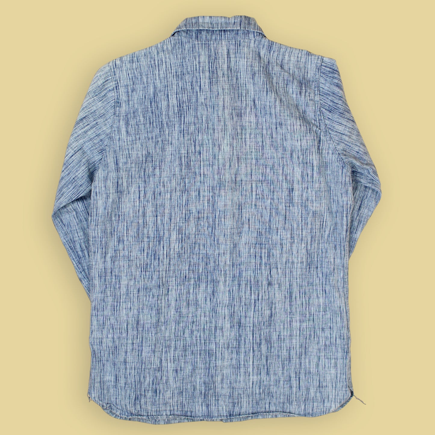Pure Blue Japan Kasuri Chambray Work Shirt