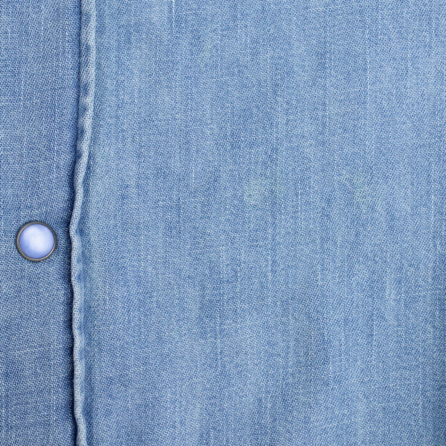 Wythe Lightwash Denim Pearl Snap Western Shirt