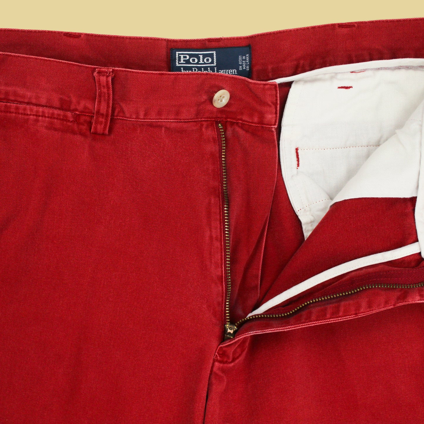 Vintage Polo Ralph Lauren Cotton Twill Prospect Shorts