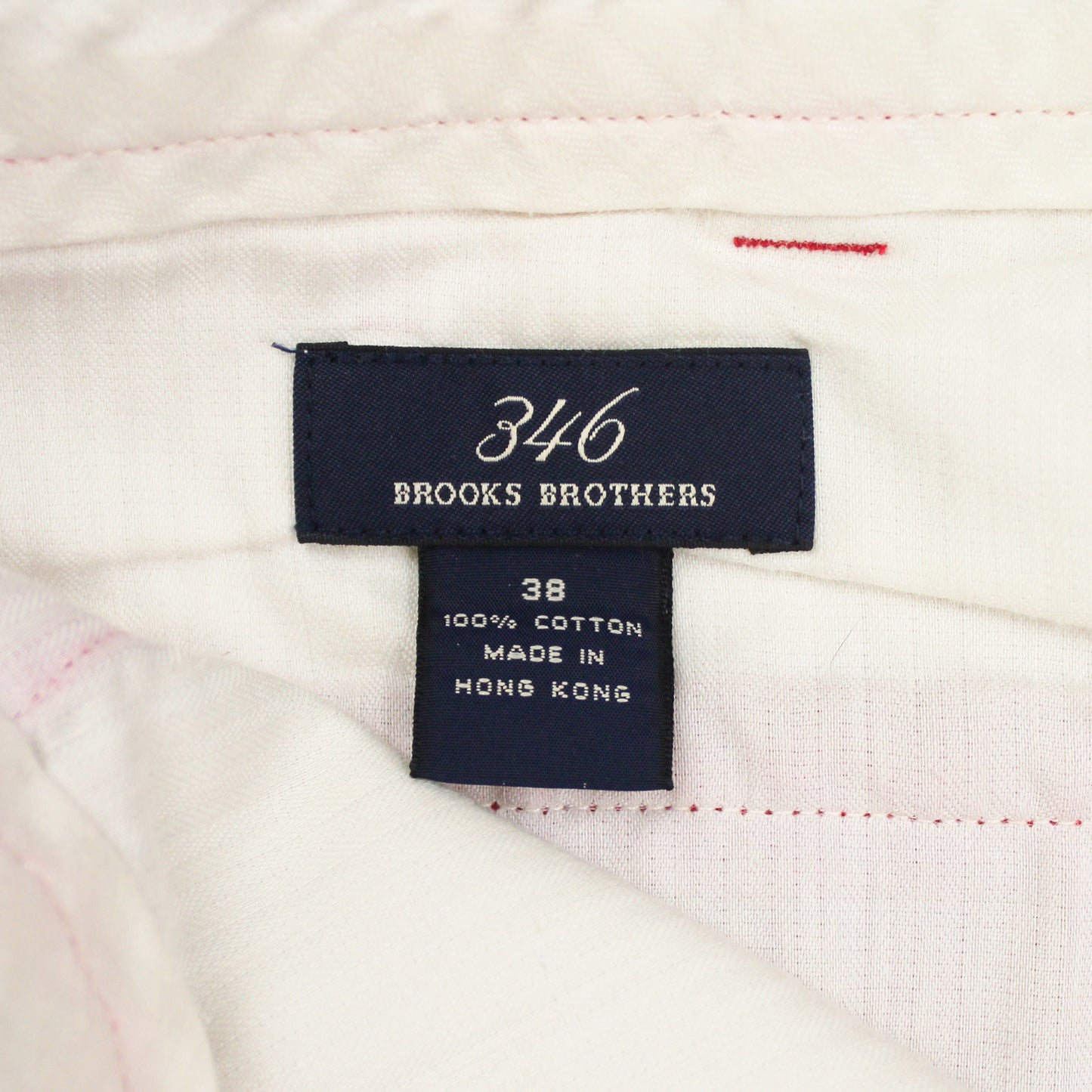 Brooks Brothers 346 Dolphin Embroidered Cotton Chino Shorts