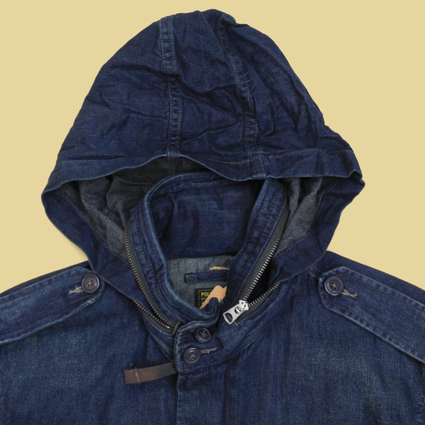 Polo Ralph Lauren Denim Military Field Jacket