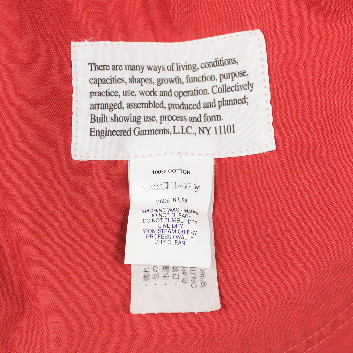 Engineered Garments Cotton Twill Waders Overalls