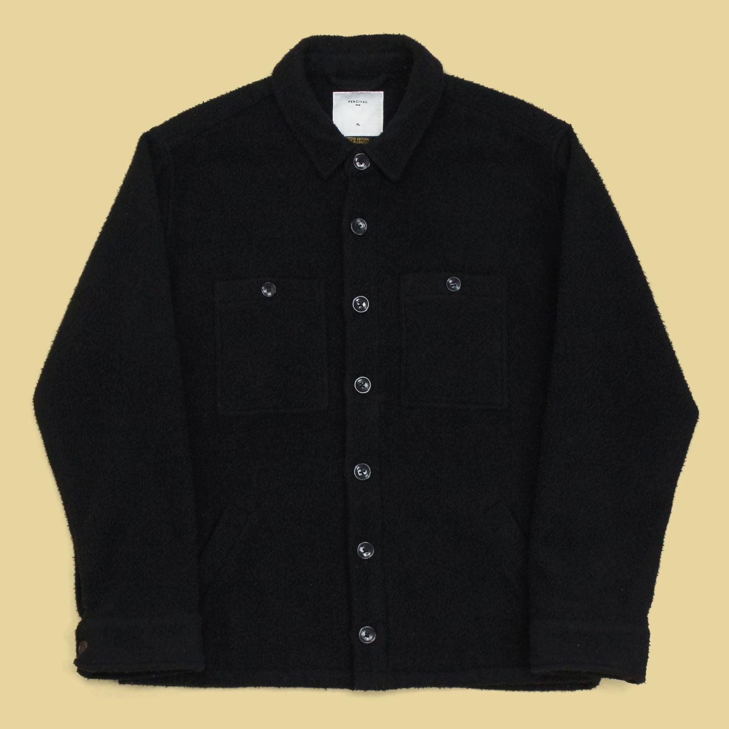 Percival Casentino Wool Blanket Overshirt