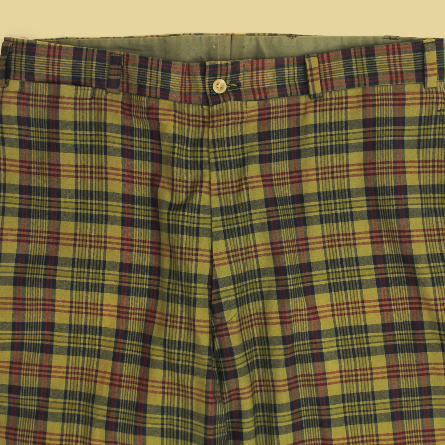 Bills Khakis Madras Cotton Pants