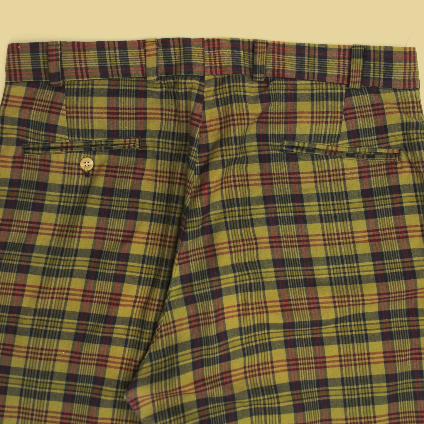 Bills Khakis Madras Cotton Pants