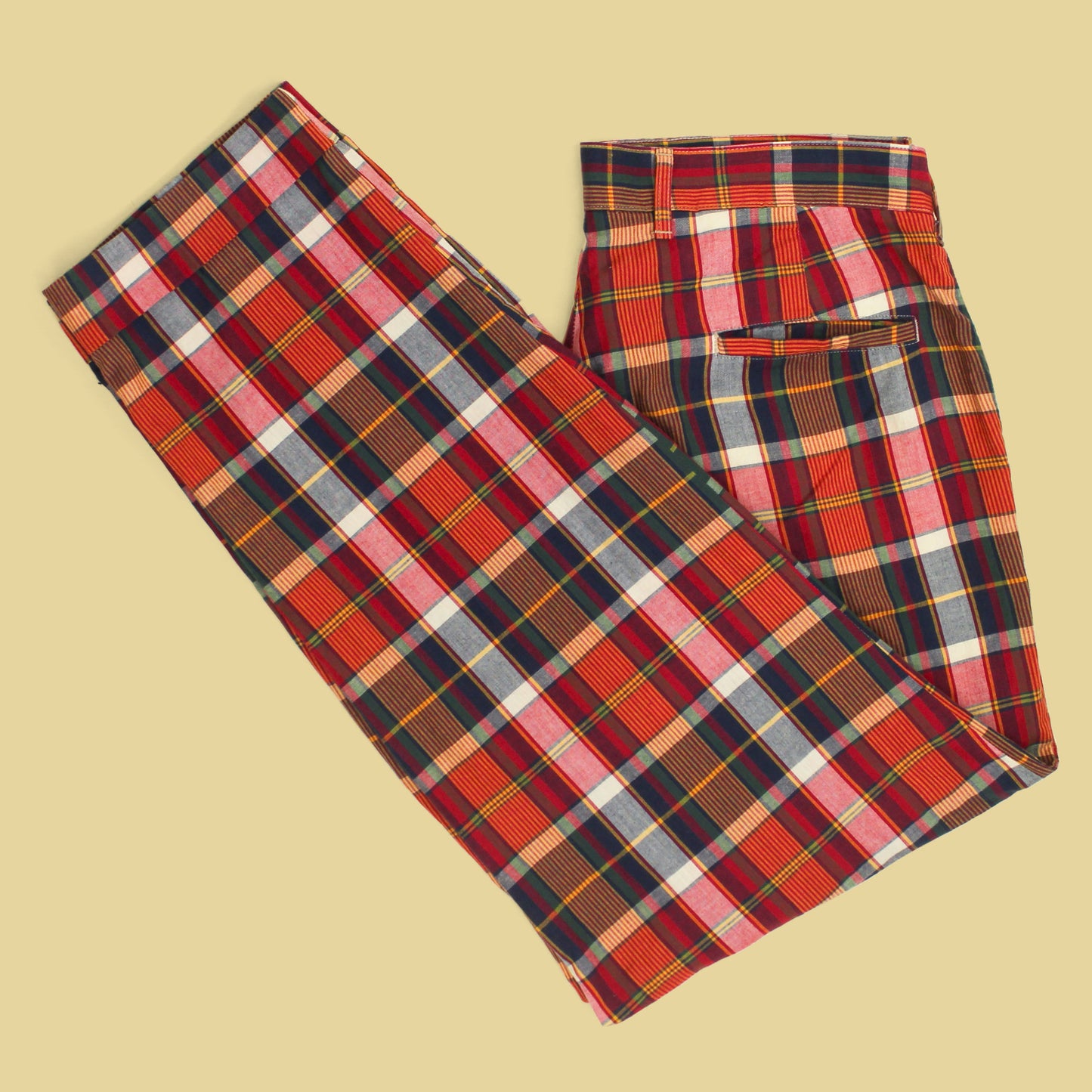 Bill's Khakis Madras Cotton Parker Pants