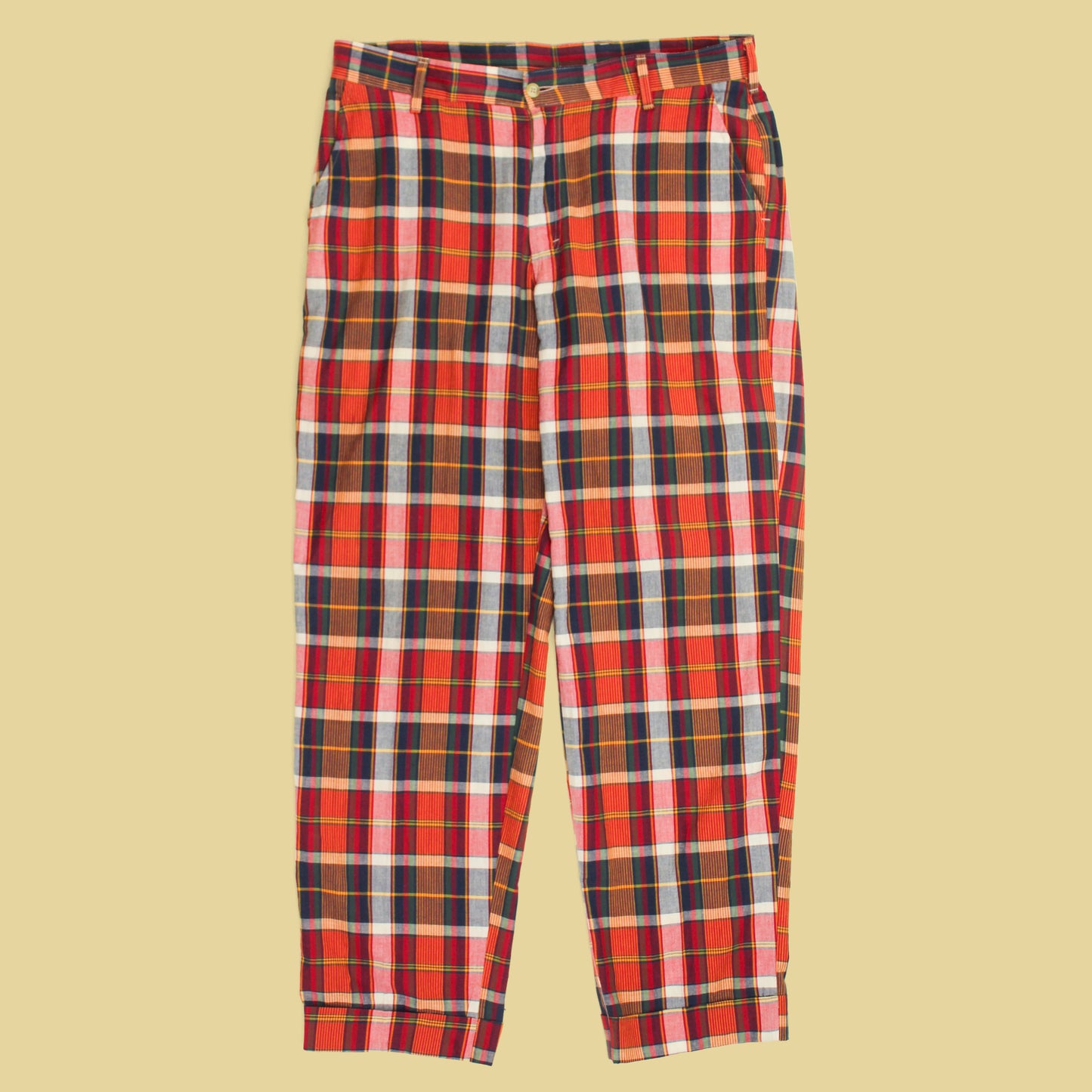 Bill's Khakis Madras Cotton Parker Pants