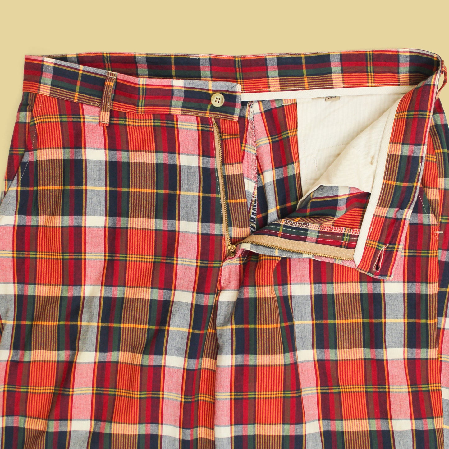 Bill's Khakis Madras Cotton Parker Pants