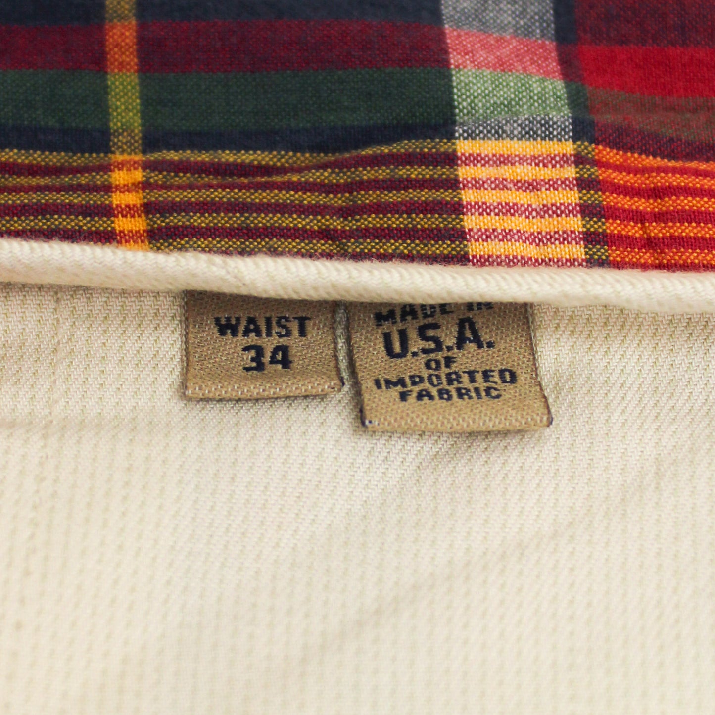 Bill's Khakis Madras Cotton Parker Pants