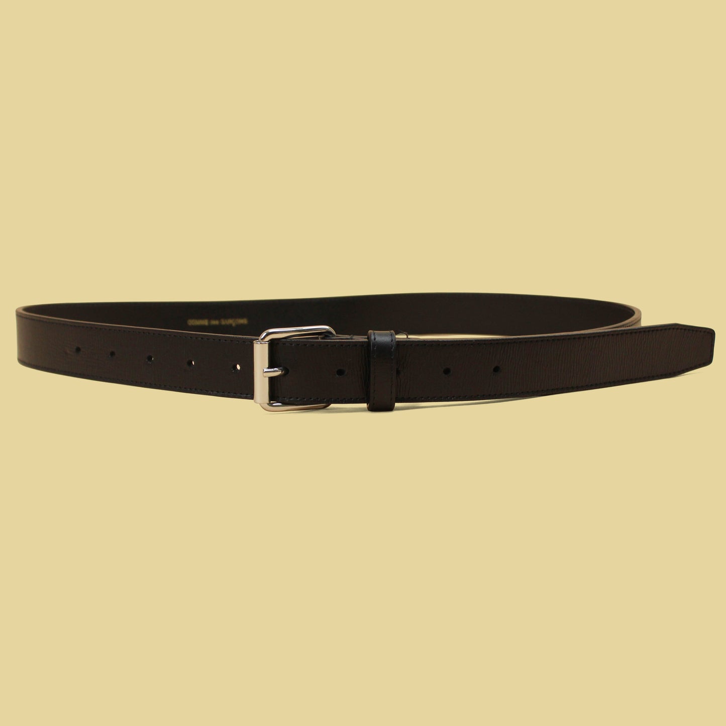 Comme des Garçons Black Leather Belt
