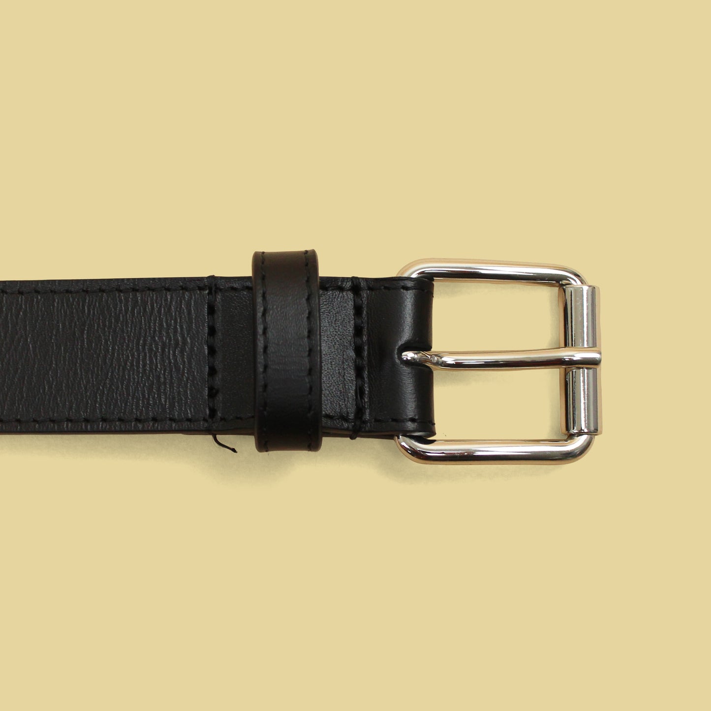 Comme des Garçons Black Leather Belt