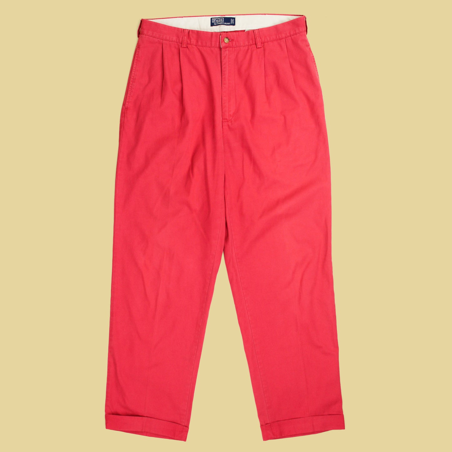 Vintage Polo Ralph Lauren Pleated Chino Pants