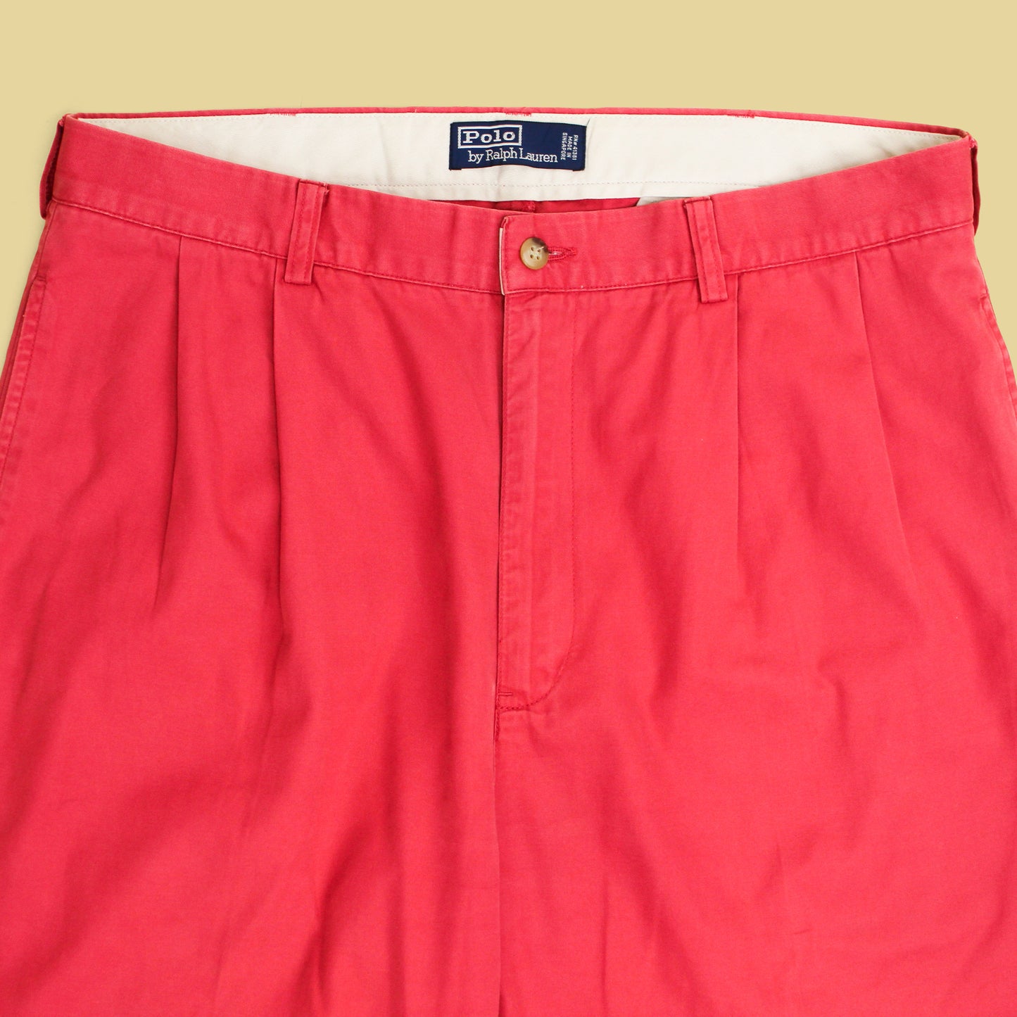 Vintage Polo Ralph Lauren Pleated Chino Pants