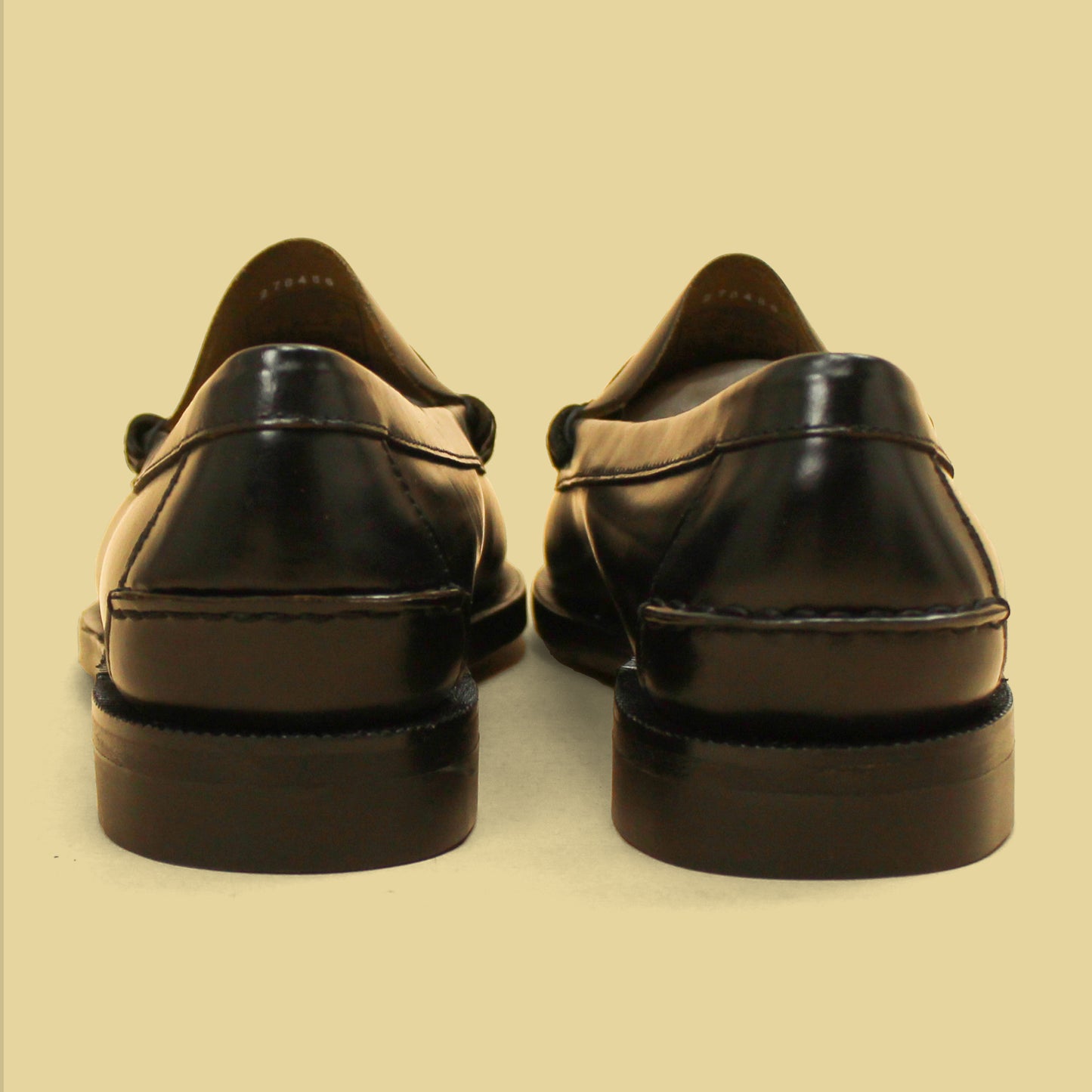 J. Press x Sebago Dan Regimental "True Preppy" Penny Loafers