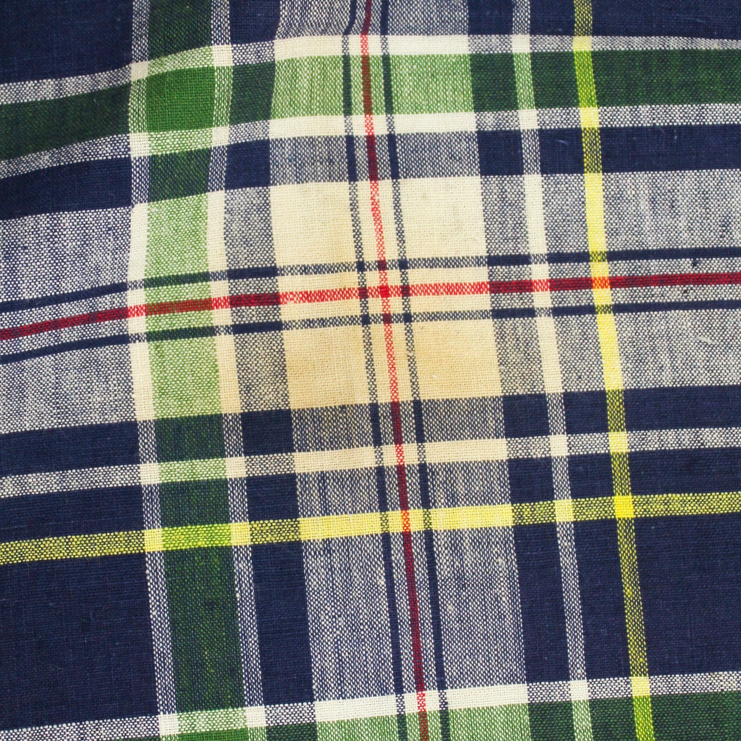 Vintage Asher Madras Cotton Pants