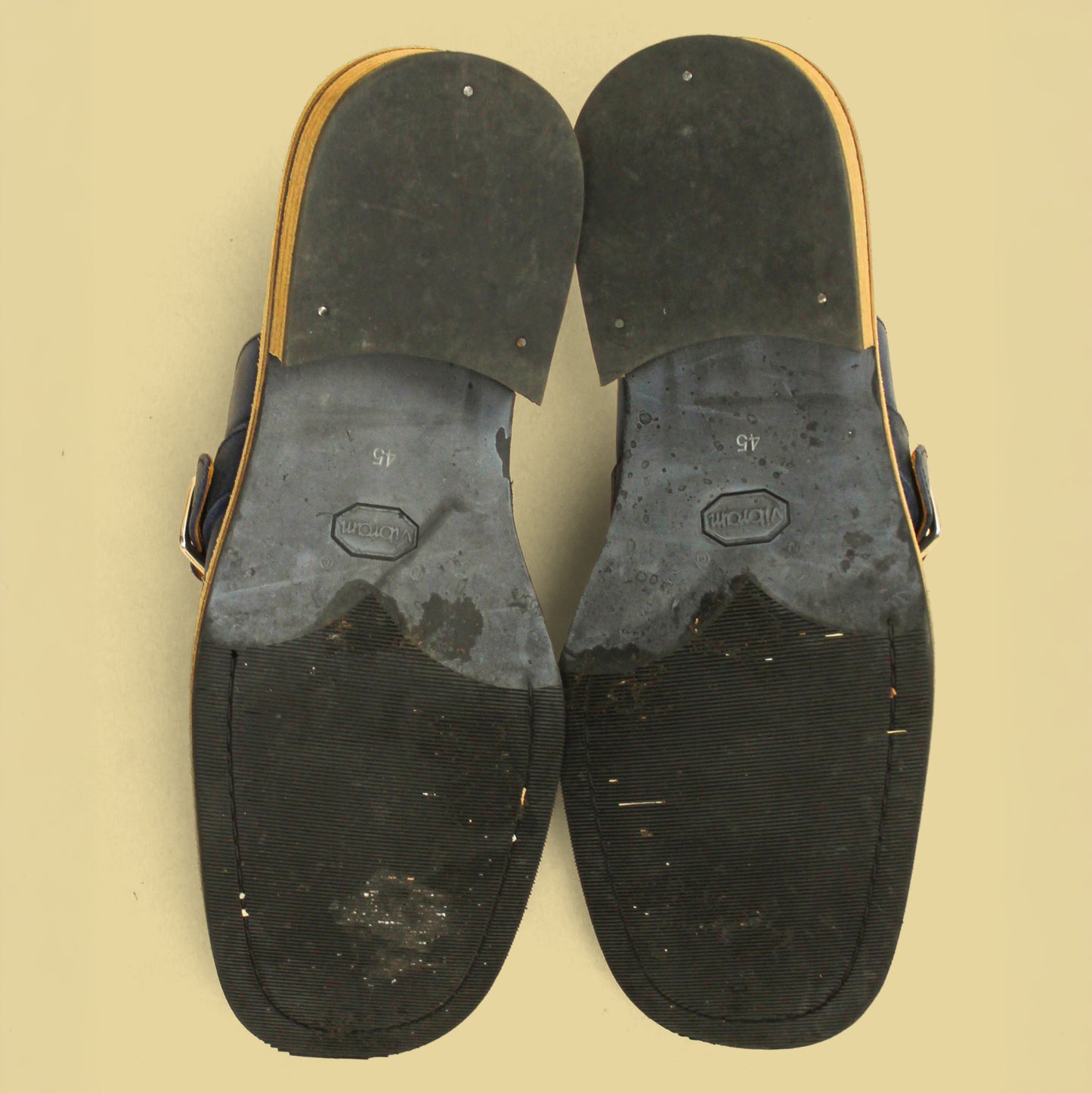 Our Legacy Classic Blue Leather Camion Mules