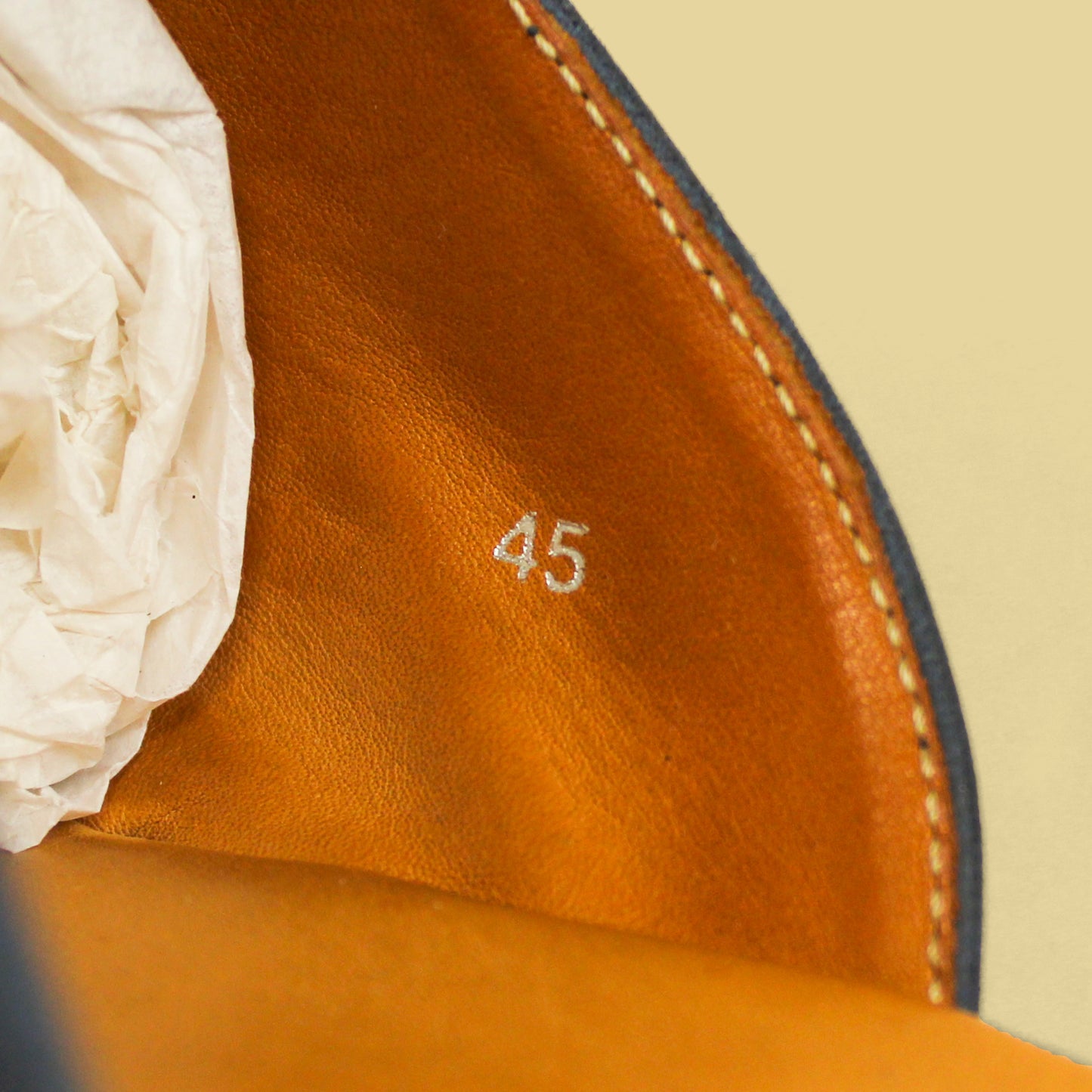 Our Legacy Classic Blue Leather Camion Mules
