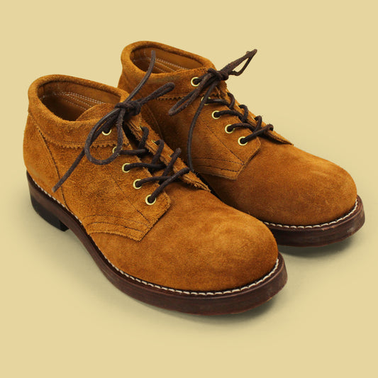 Rolling Dub Trio Tobacco Oiled Suede Coupen Mid-Cut Boots