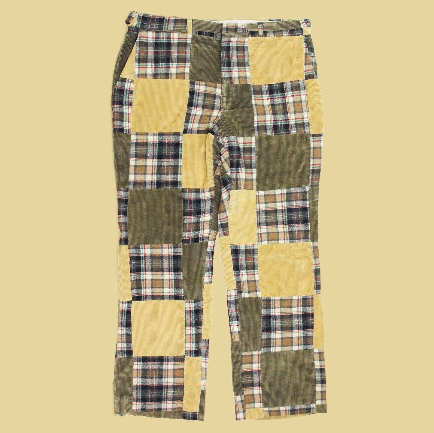 Brigadoon Patchwork Flannel/Corduroy Pants
