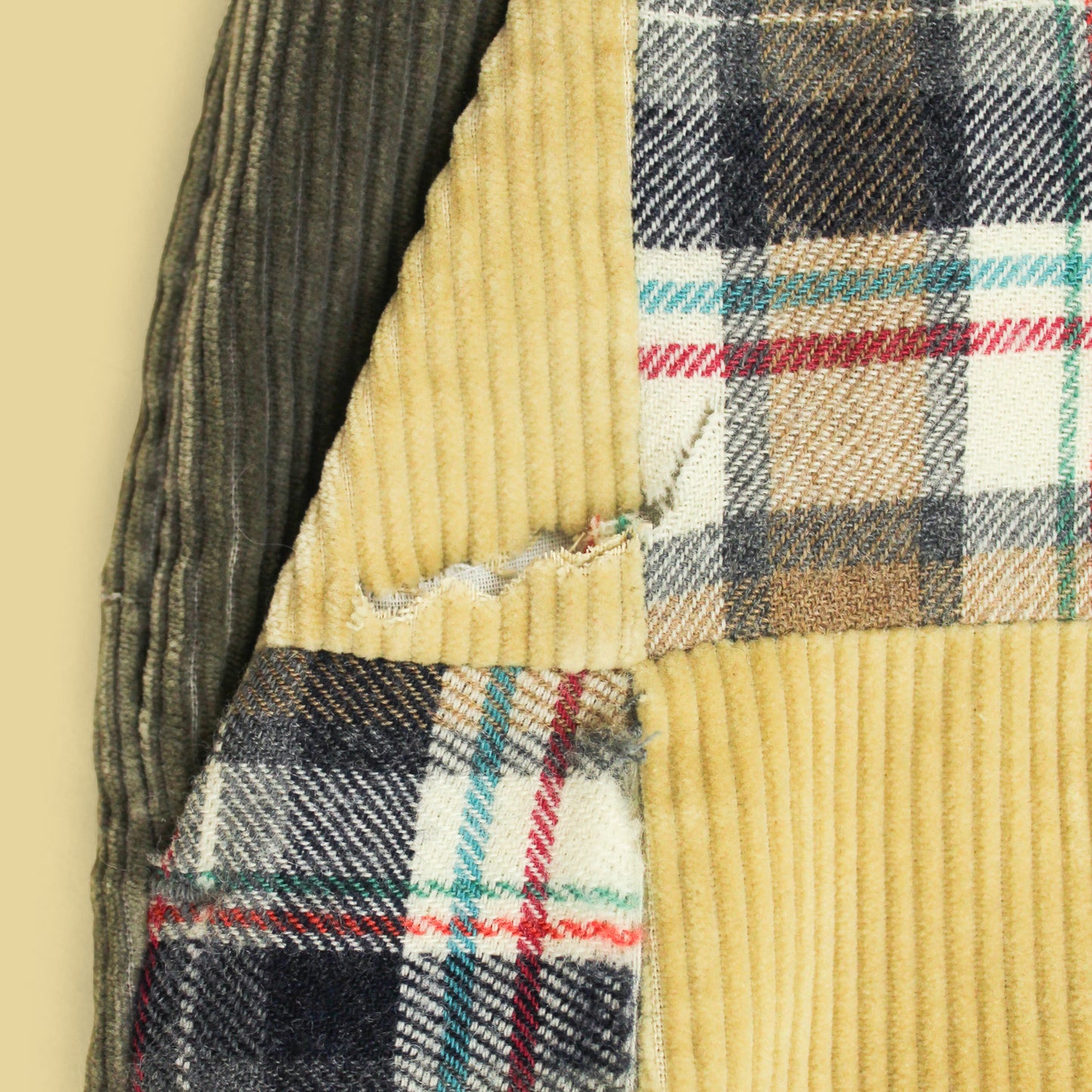 Brigadoon Patchwork Flannel/Corduroy Pants