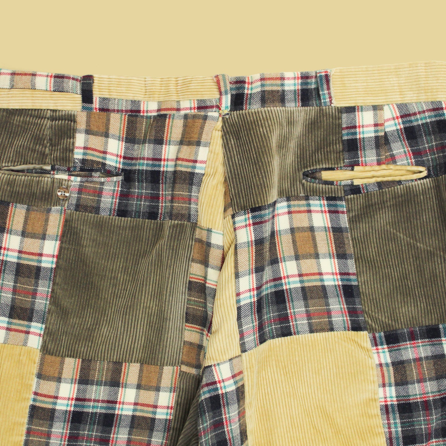 Brigadoon Patchwork Flannel/Corduroy Pants