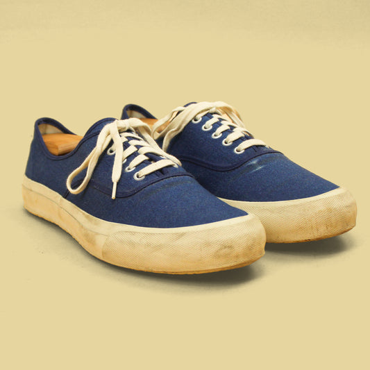 Doek by Moonstar Indigo Canvas Tennis Sneakers