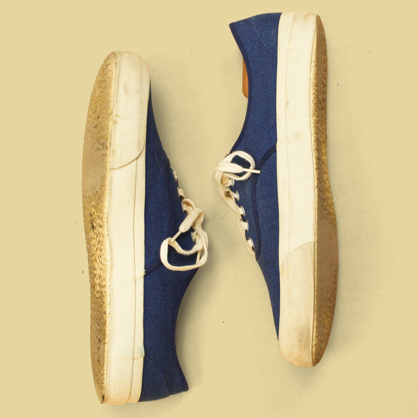 Doek by Moonstar Indigo Canvas Tennis Sneakers