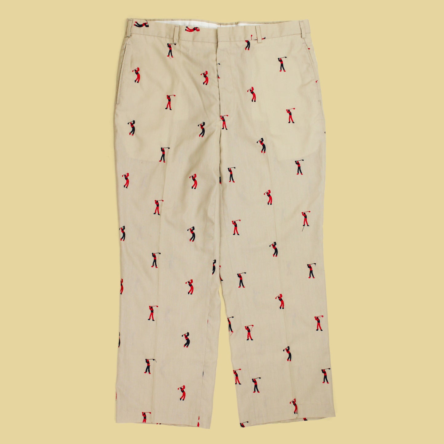 Vintage Murray's Toggery Shop Golfer Embroidered Pants