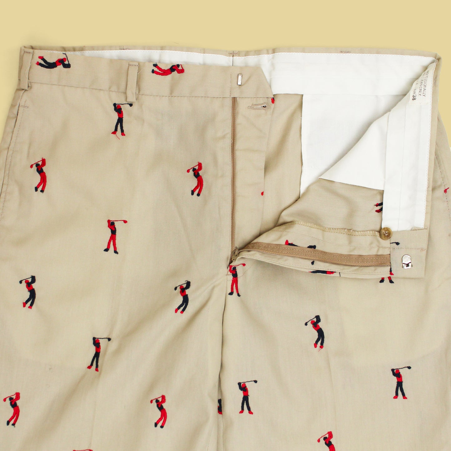 Vintage Murray's Toggery Shop Golfer Embroidered Pants