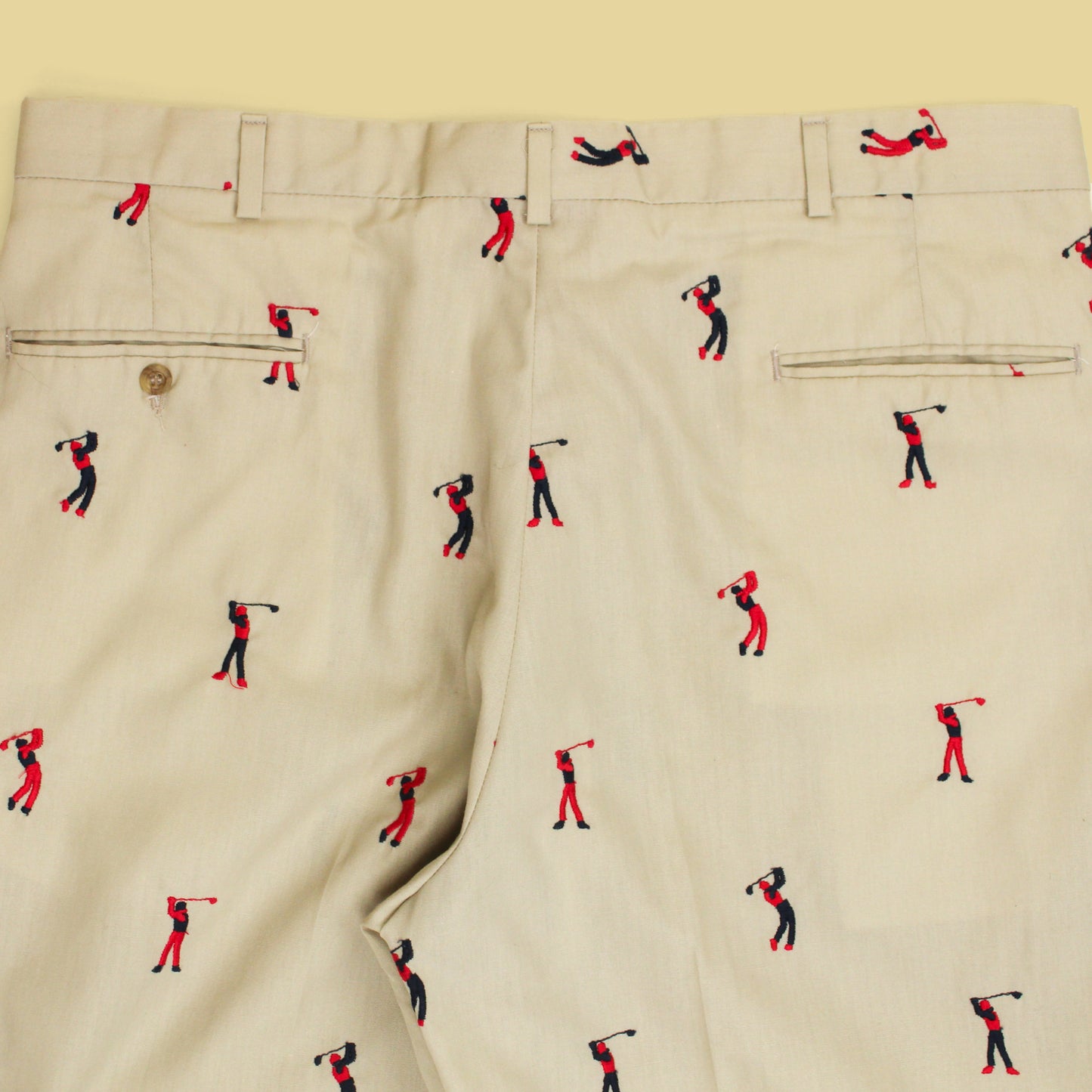 Vintage Murray's Toggery Shop Golfer Embroidered Pants