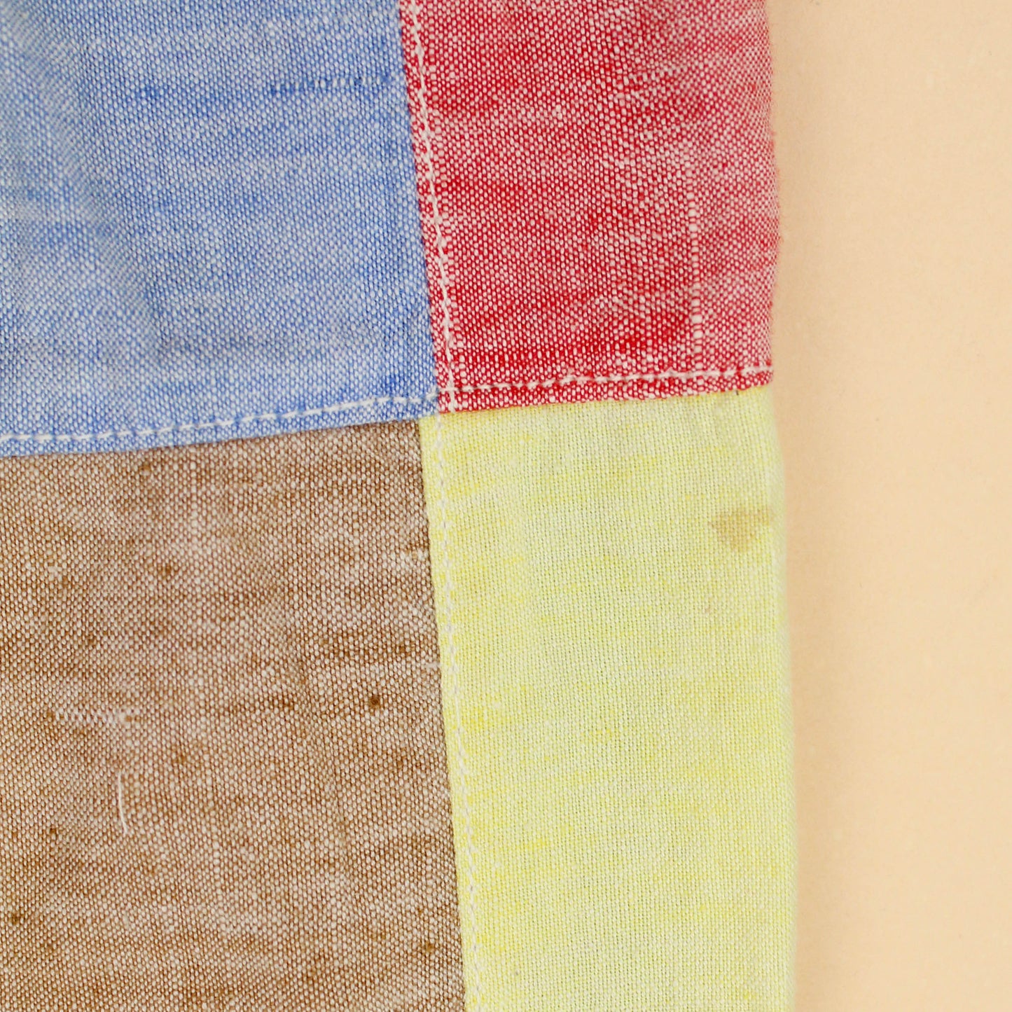 Asher Patchwork Madras Pants